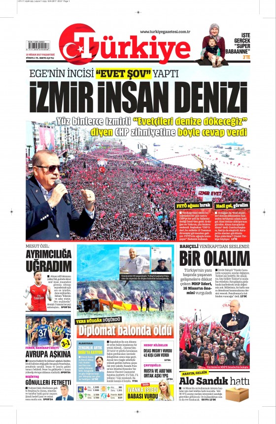10 Nisan 2017 gazete manşetleri - 483