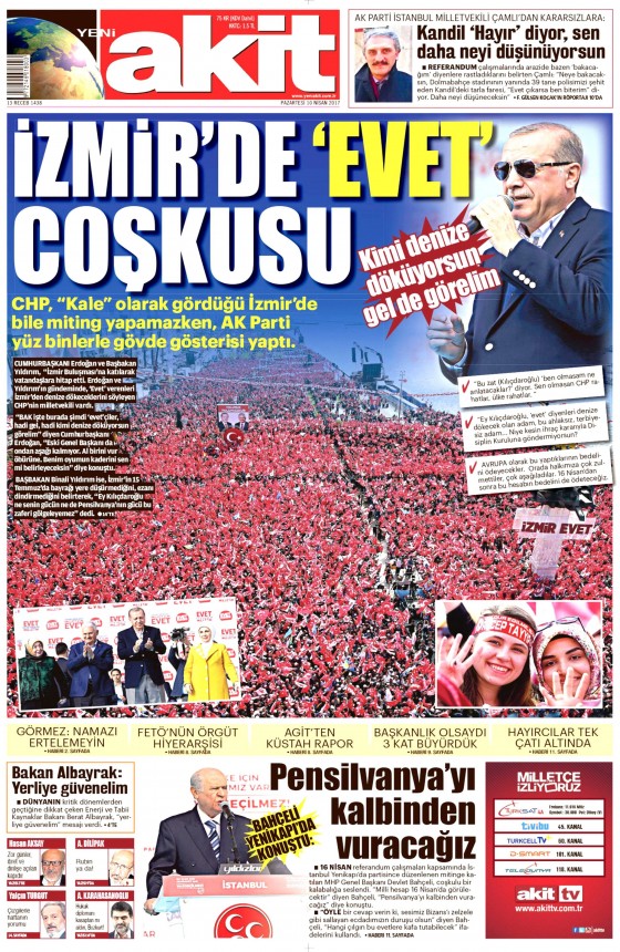 10 Nisan 2017 gazete manşetleri - 489