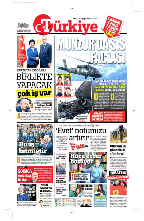 19 Nisan 2017 gazete manşetleri - 6