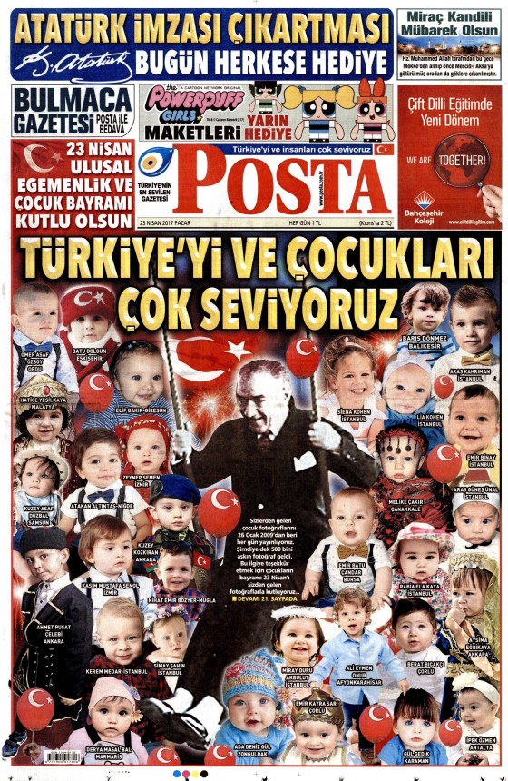 23 Nisan 2017 gazete manşetleri - 4