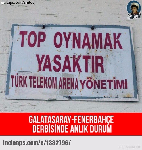 Galatasaray Fenebahçe capsleri - 23