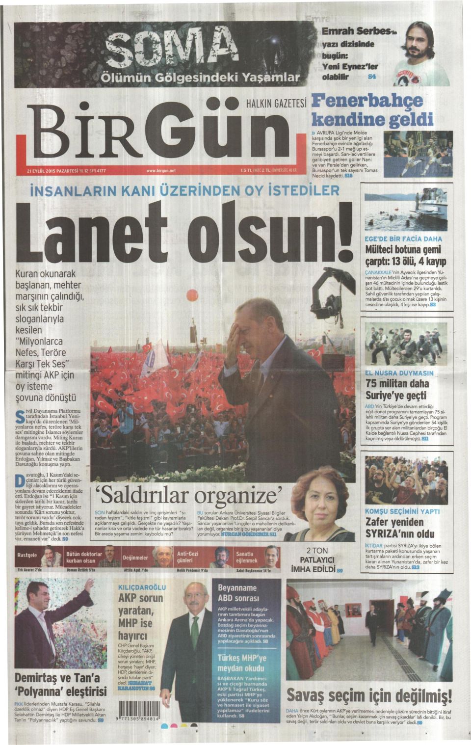 Gazeteler bugün ne yazdı? - 26