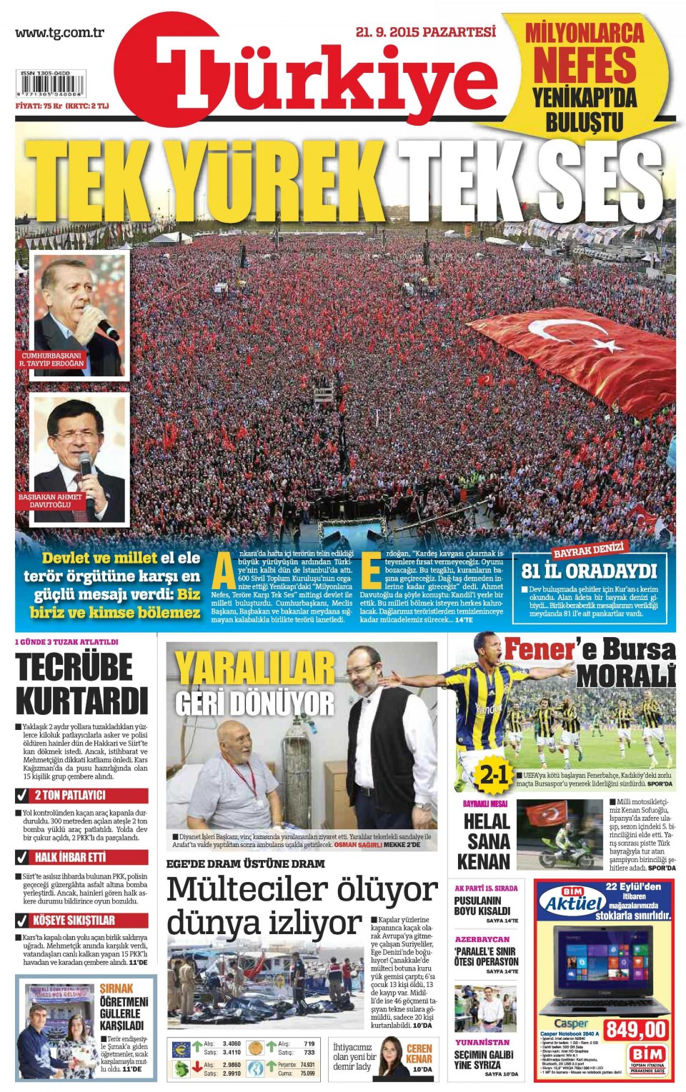 Gazeteler bugün ne yazdı? - 19