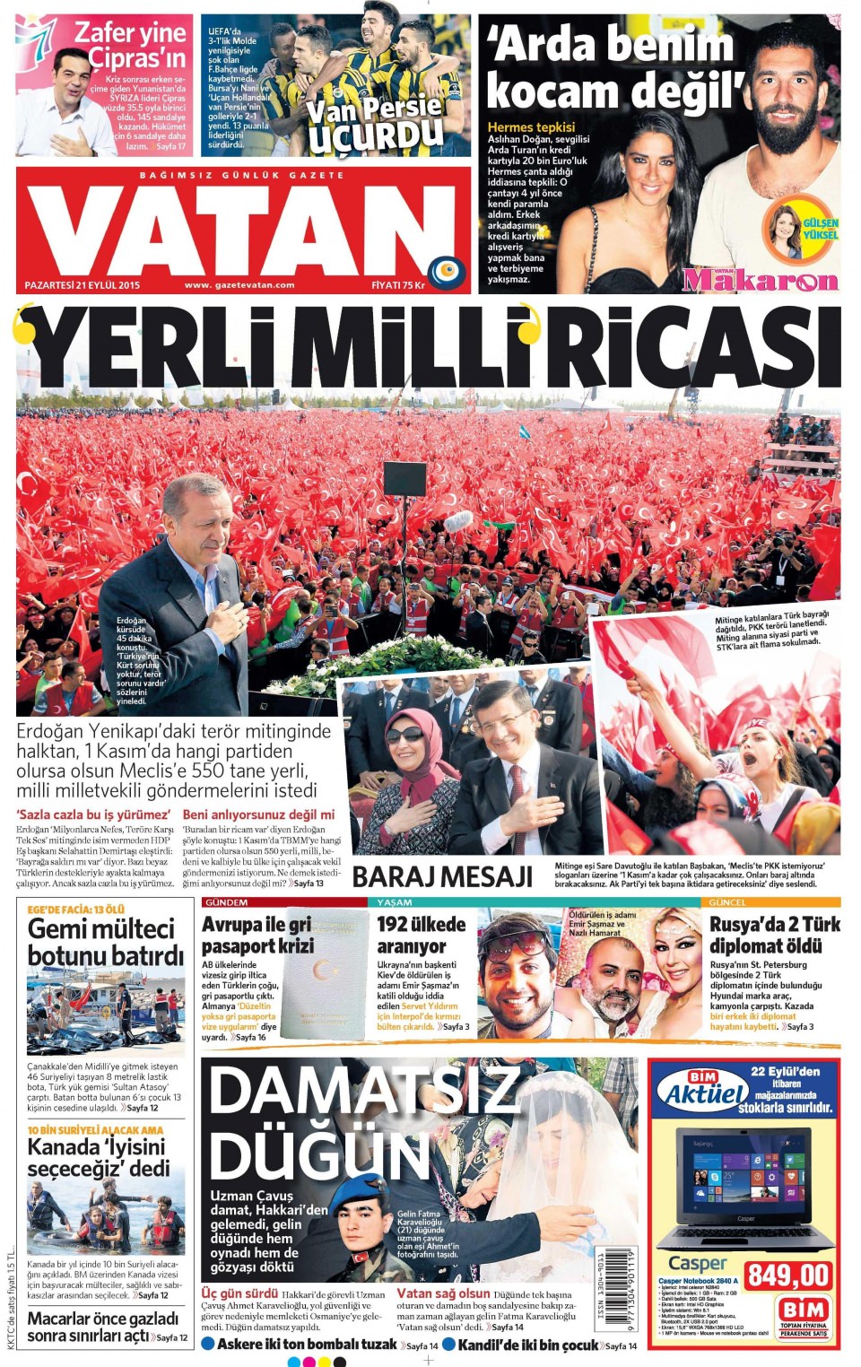 Gazeteler bugün ne yazdı? - 10