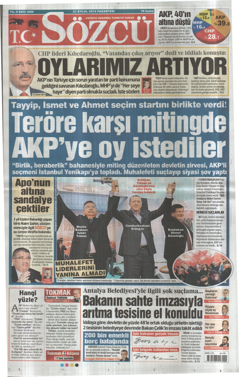 Gazeteler bugün ne yazdı? - 7