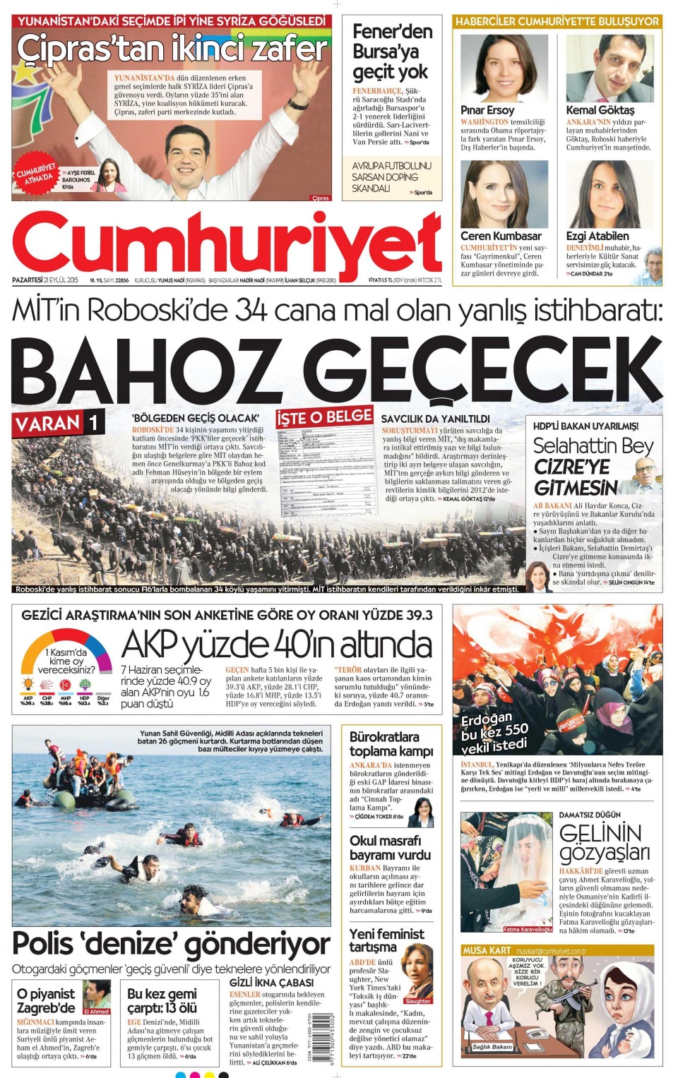 Gazeteler bugün ne yazdı? - 6