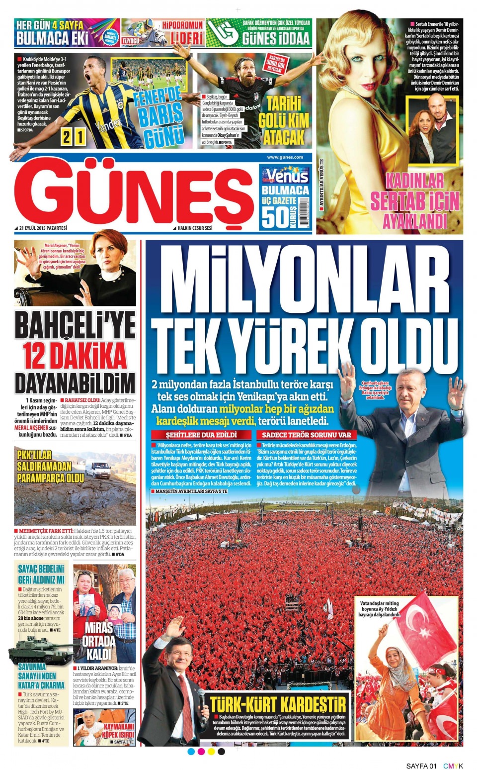 Gazeteler bugün ne yazdı? - 20