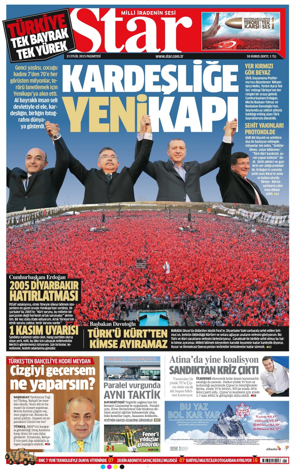 Gazeteler bugün ne yazdı? - 4