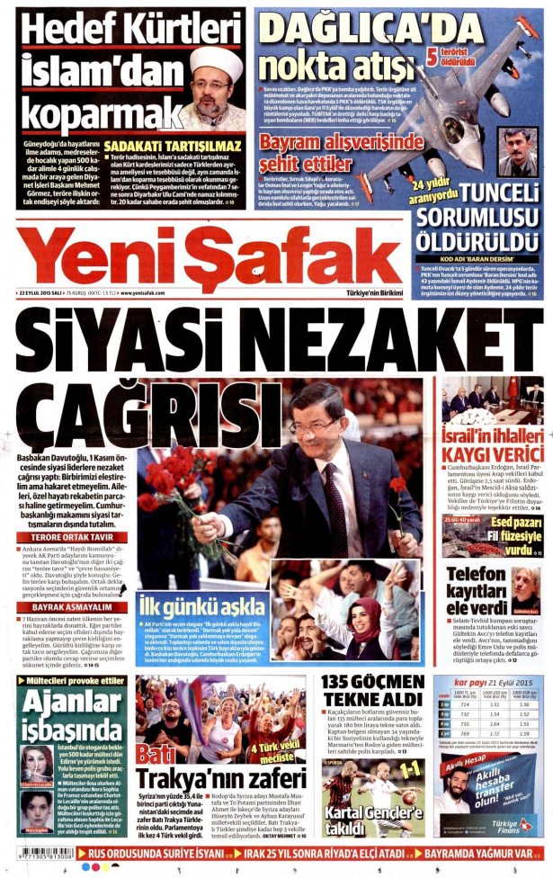 Gazeteler bugün ne yazdı? - 5