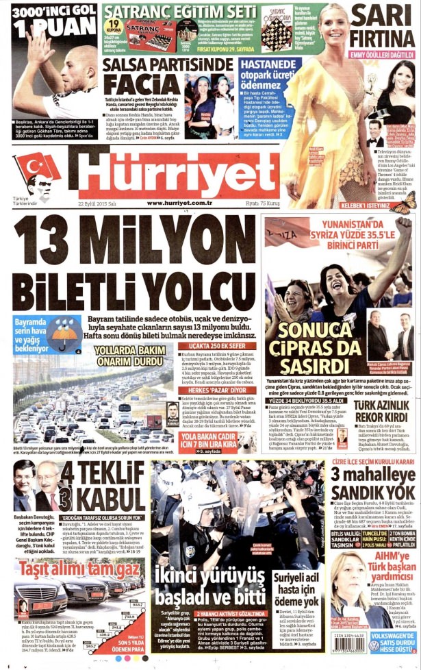 Gazeteler bugün ne yazdı? - 12