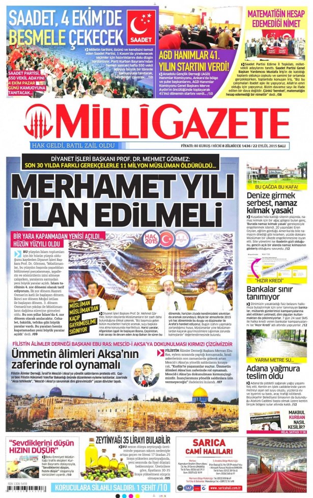 Gazeteler bugün ne yazdı? - 22