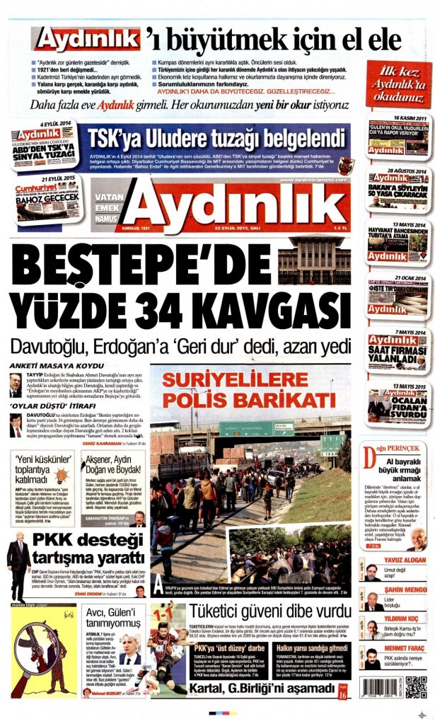 Gazeteler bugün ne yazdı? - 20