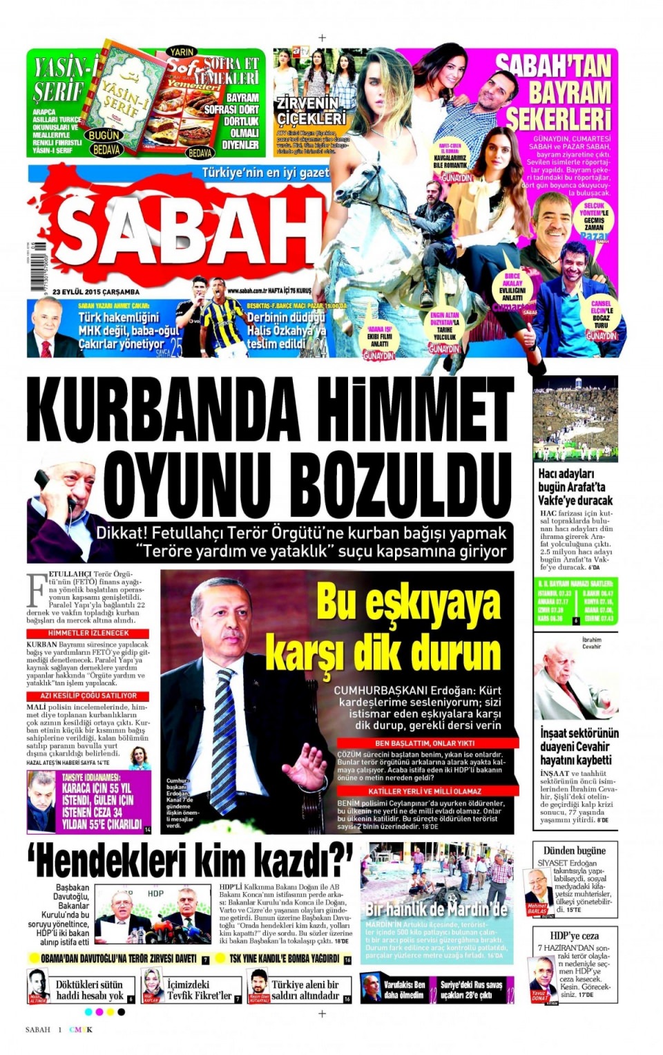 Gazeteler bugün ne yazdı? - 15