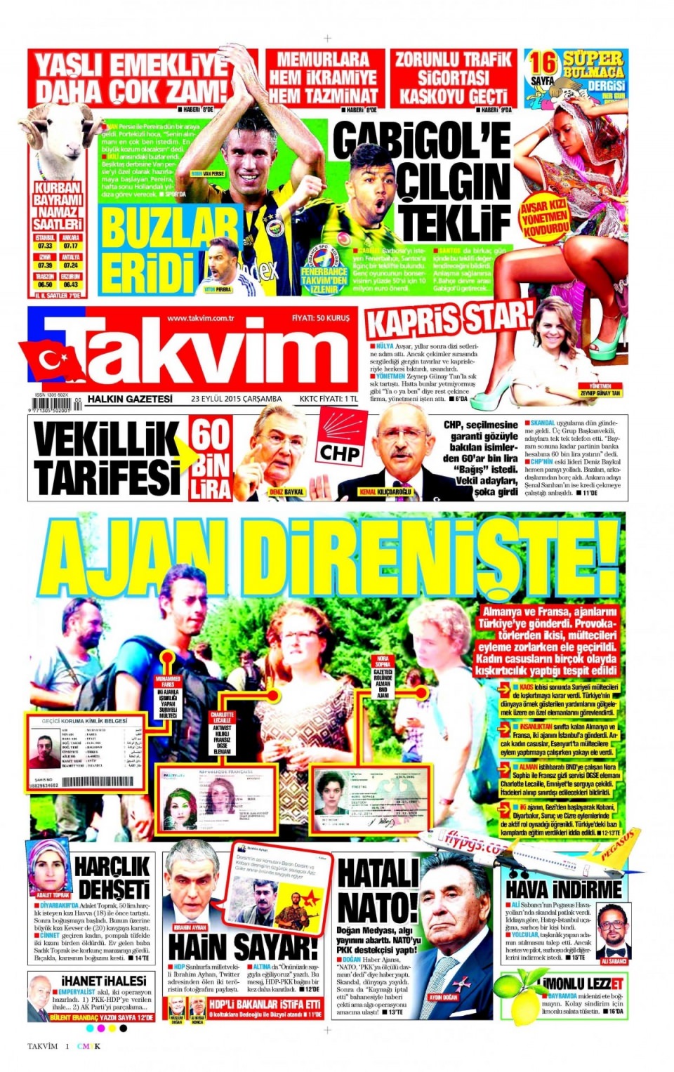 Gazeteler bugün ne yazdı? - 8