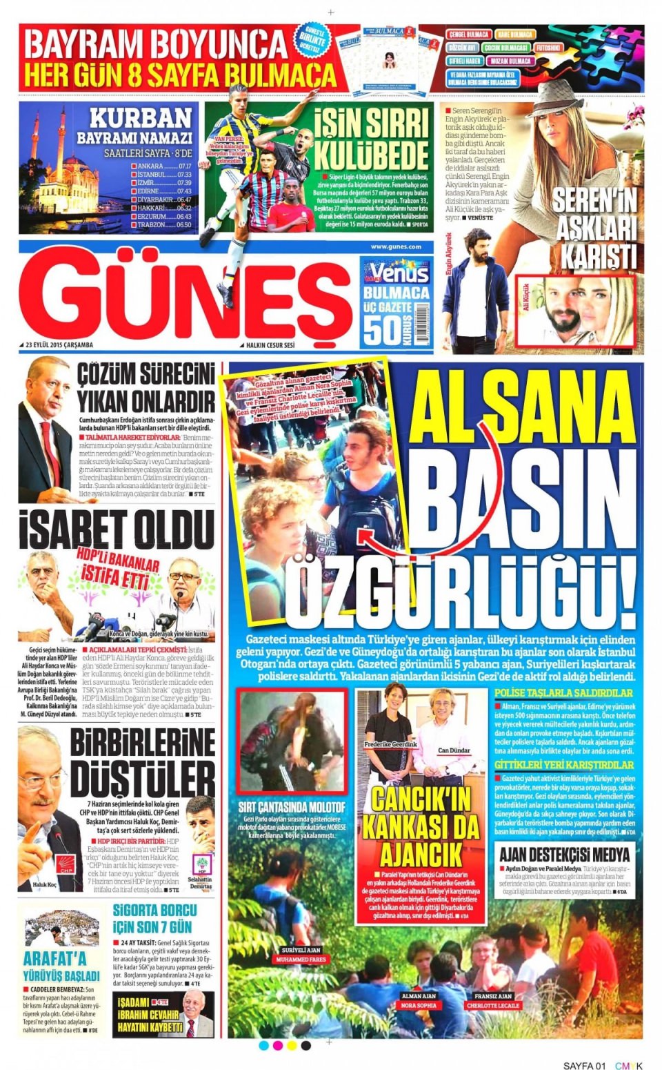 Gazeteler bugün ne yazdı? - 10