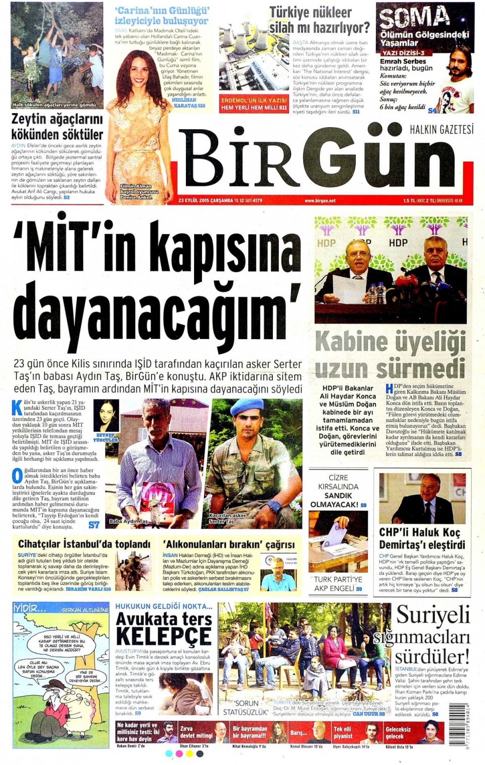 Gazeteler bugün ne yazdı? - 22