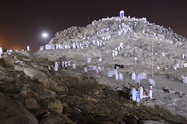 Hacı adayları Arafat'ta - 1