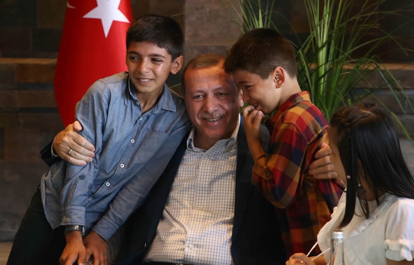 Erdoğan çocuklarla buluştu - 2