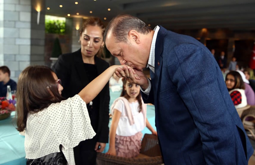 Erdoğan çocuklarla buluştu - 5