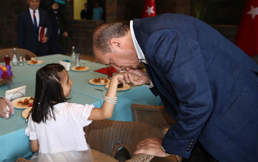 Erdoğan çocuklarla buluştu - 4
