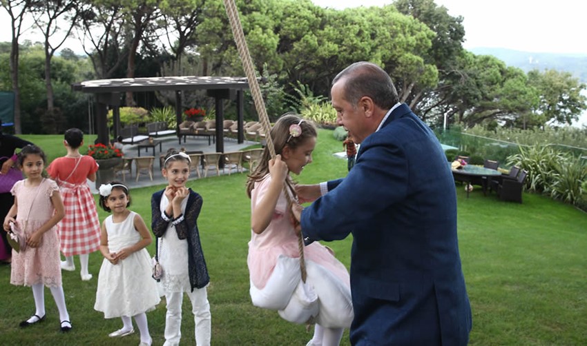 Erdoğan çocuklarla buluştu - 14