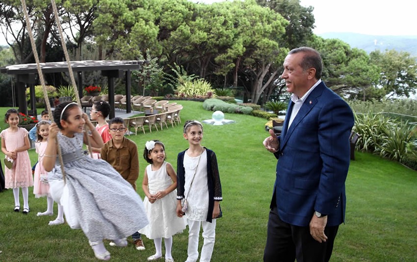 Erdoğan çocuklarla buluştu - 7