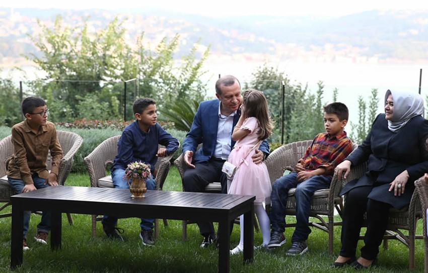 Erdoğan çocuklarla buluştu - 3