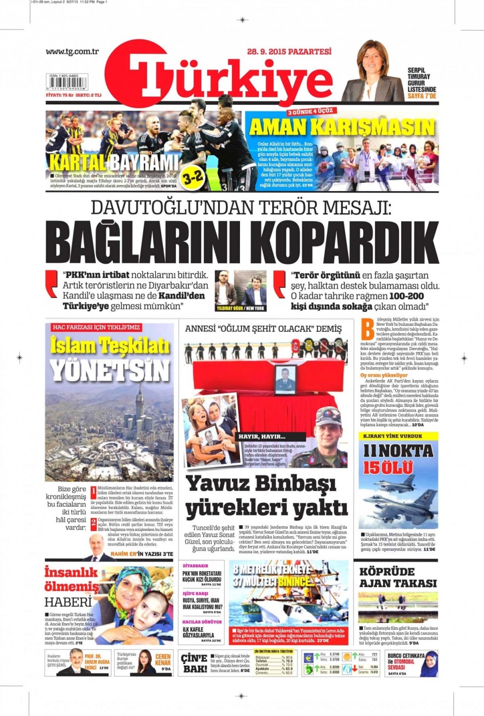 Gazeteler bugün ne yazdı? - 17