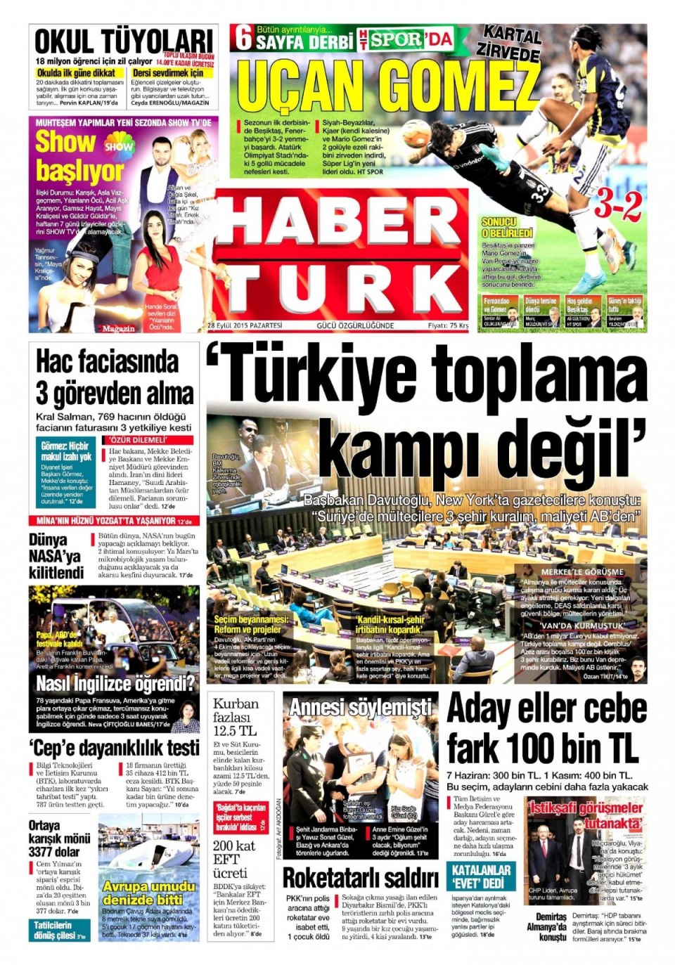 Gazeteler bugün ne yazdı? - 3