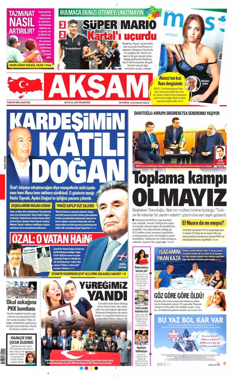 Gazeteler bugün ne yazdı? - 22