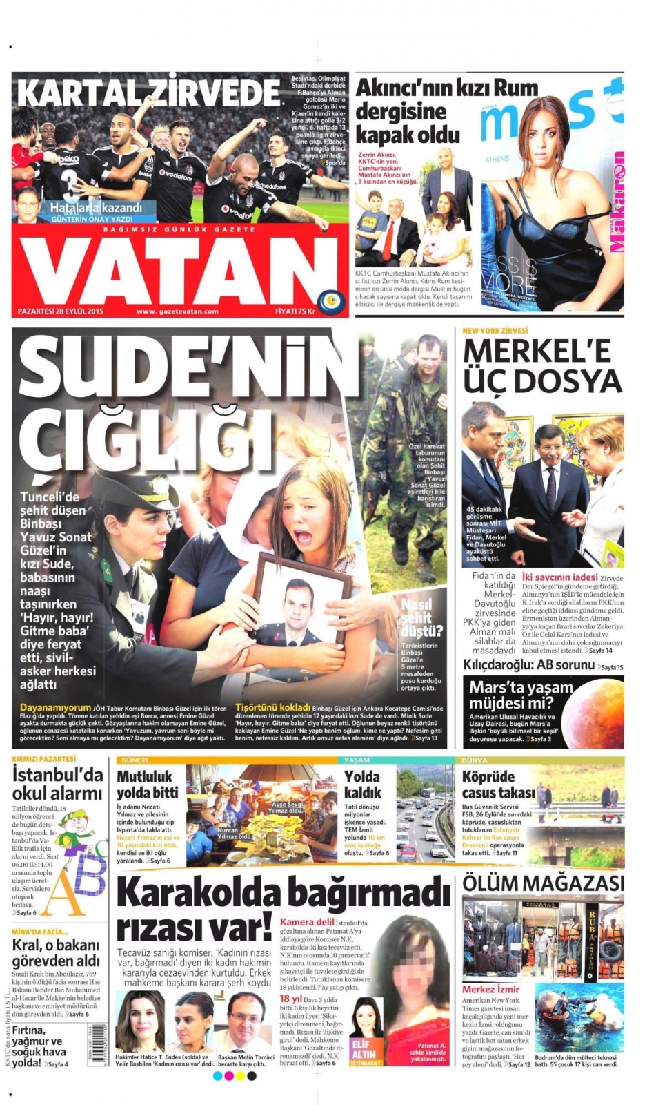 Gazeteler bugün ne yazdı? - 4