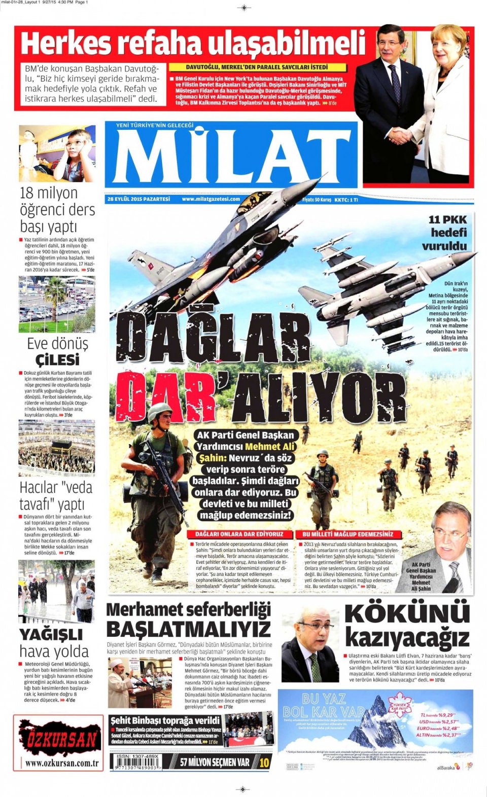 Gazeteler bugün ne yazdı? - 14