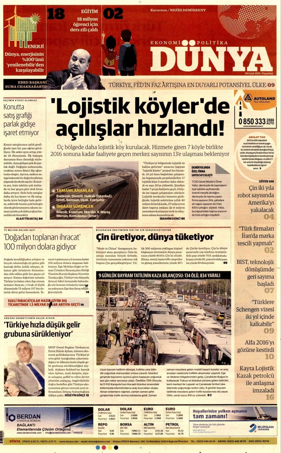 Gazeteler bugün ne yazdı? - 6