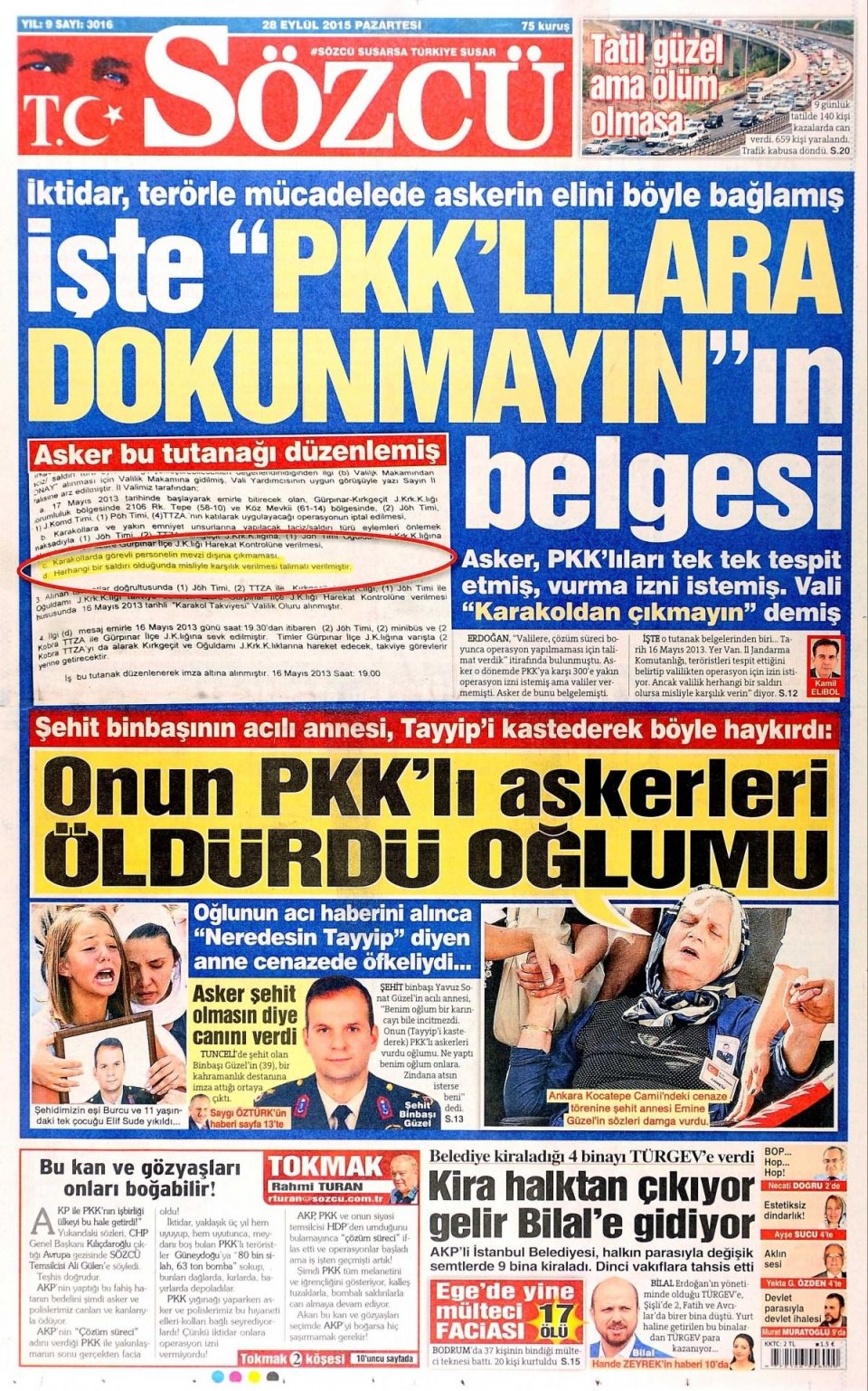 Gazeteler bugün ne yazdı? - 11