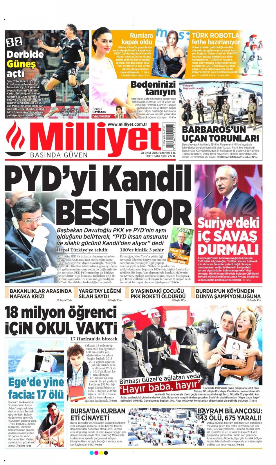 Gazeteler bugün ne yazdı? - 12