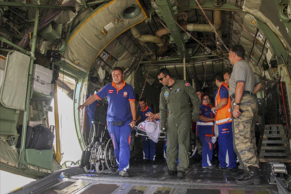 Yaralı ve hasta hacılar yurda getirildi - 9