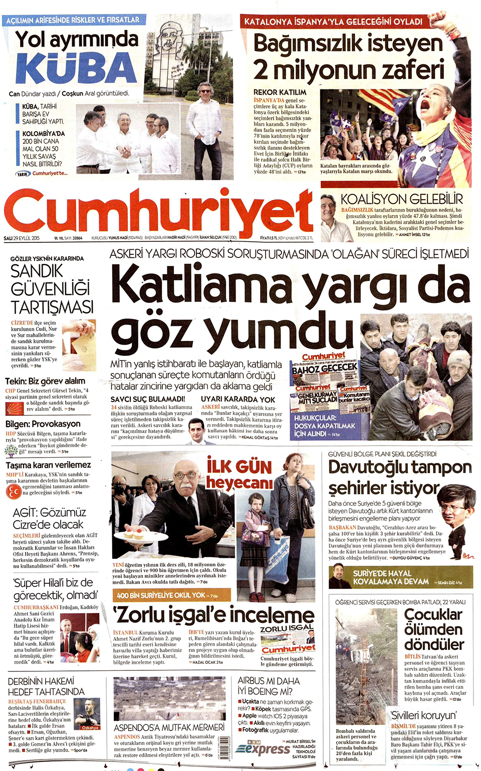 Gazeteler bugün ne yazdı? - 6