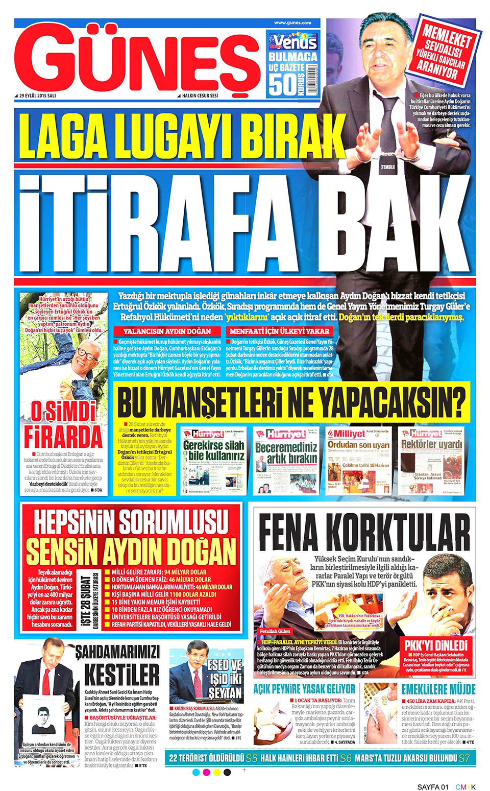 Gazeteler bugün ne yazdı? - 14