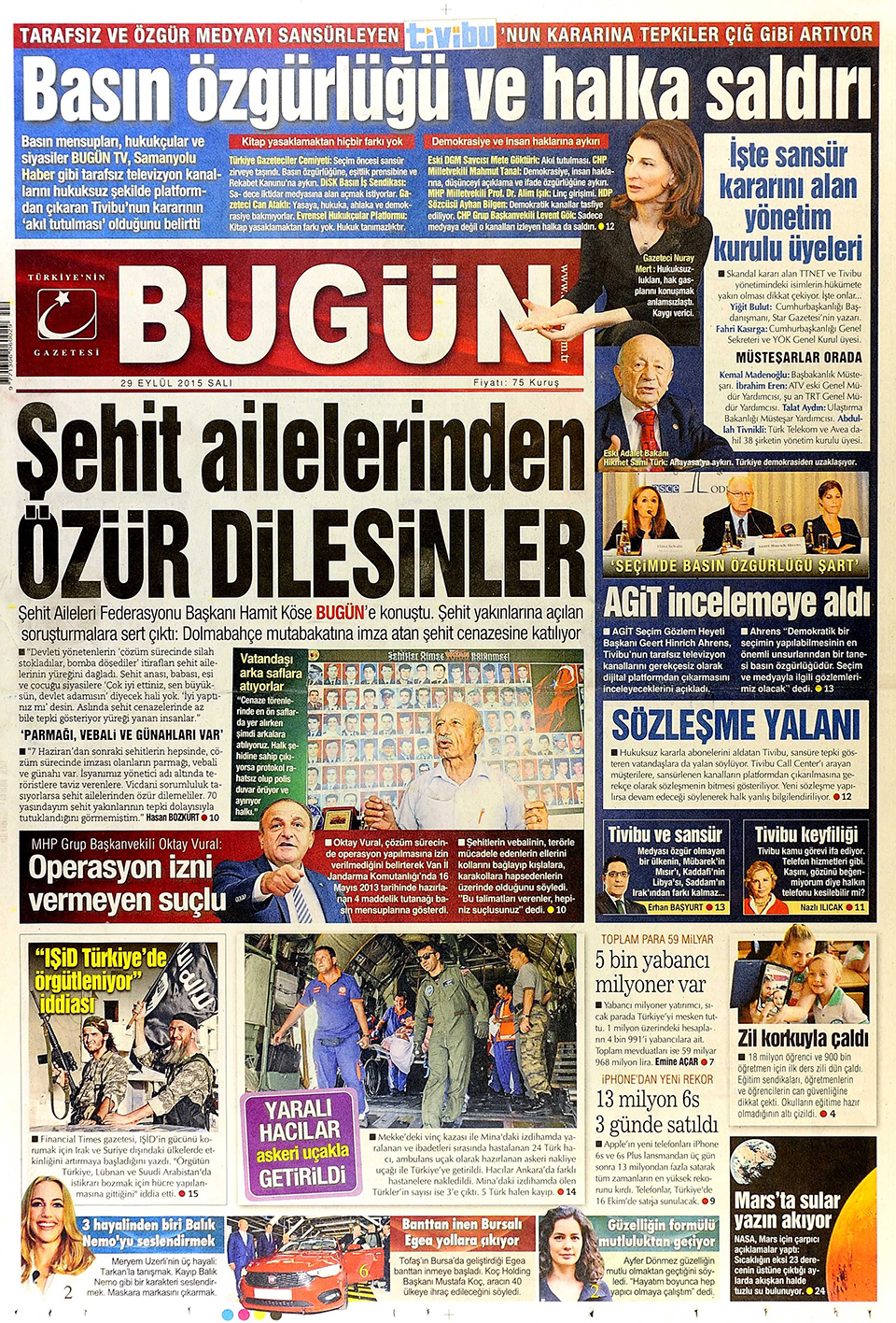 Gazeteler bugün ne yazdı? - 18