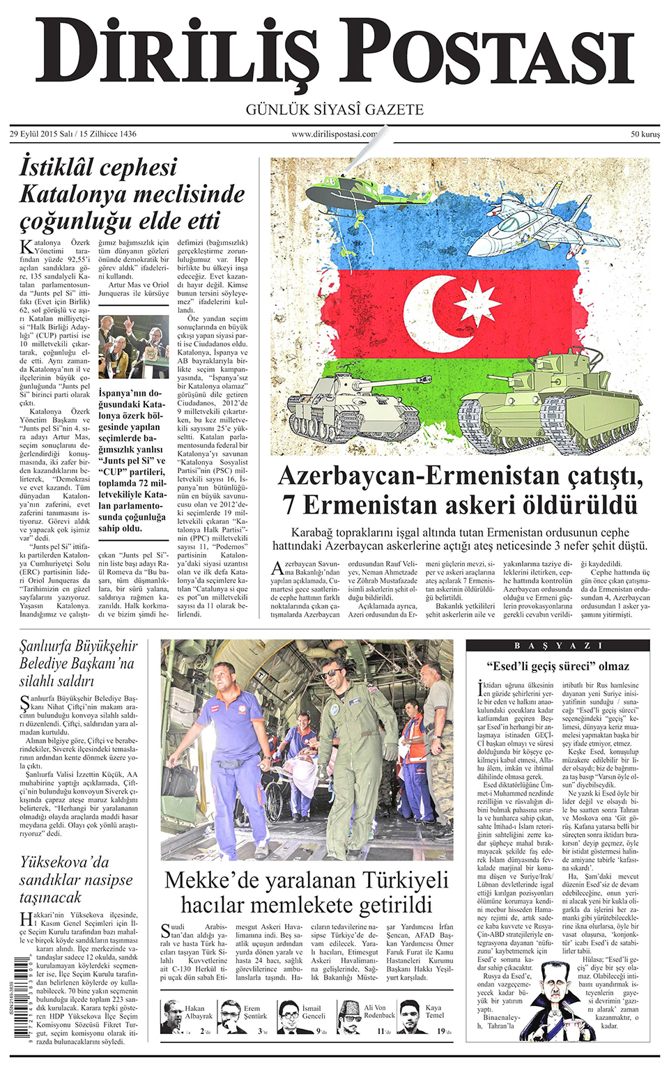 Gazeteler bugün ne yazdı? - 3