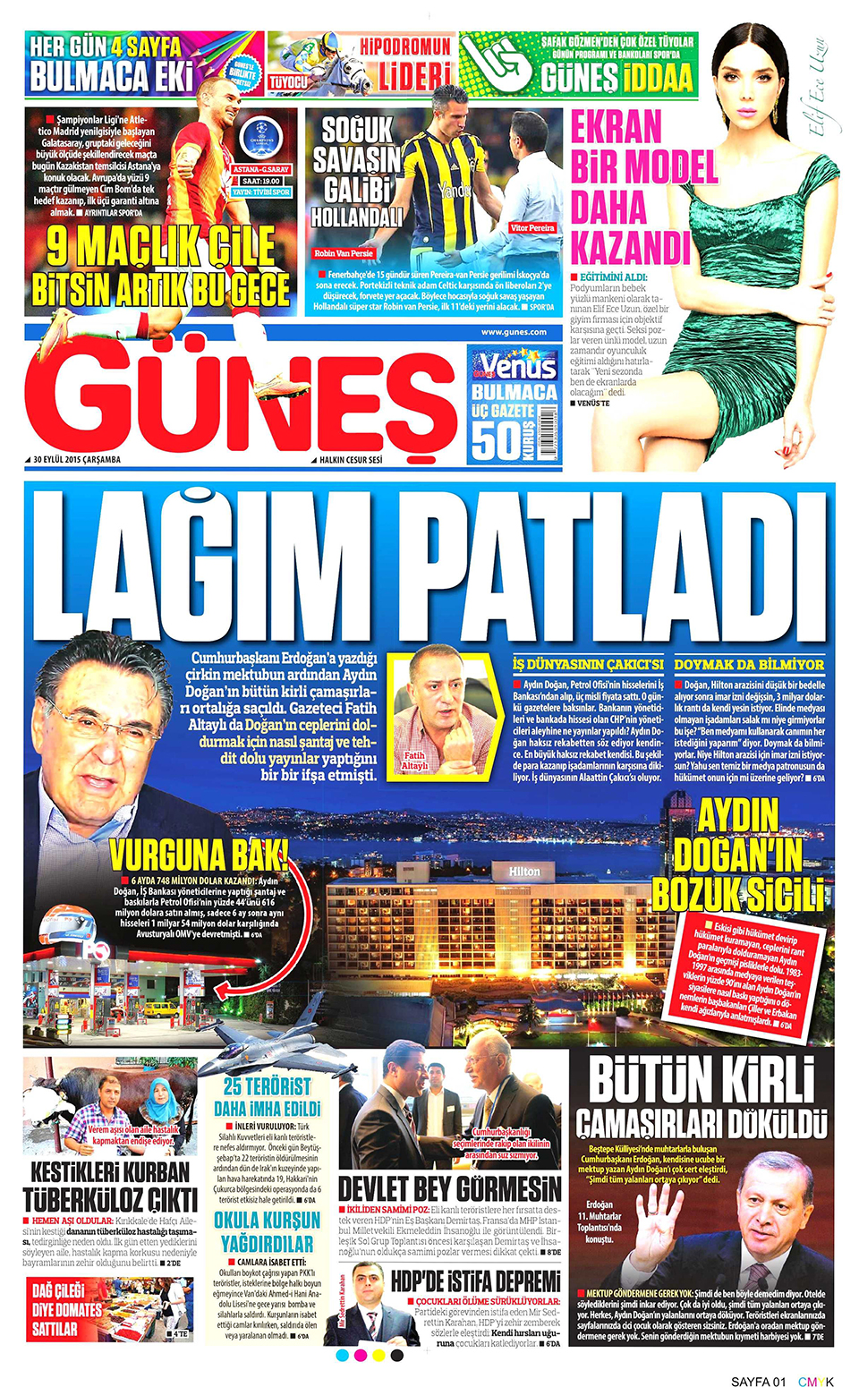 Gazeteler bugün ne yazdı? - 15