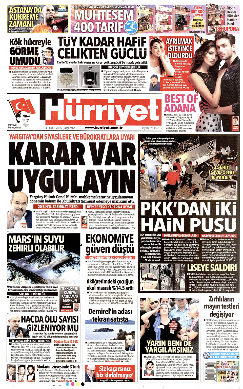 Gazeteler bugün ne yazdı? - 5