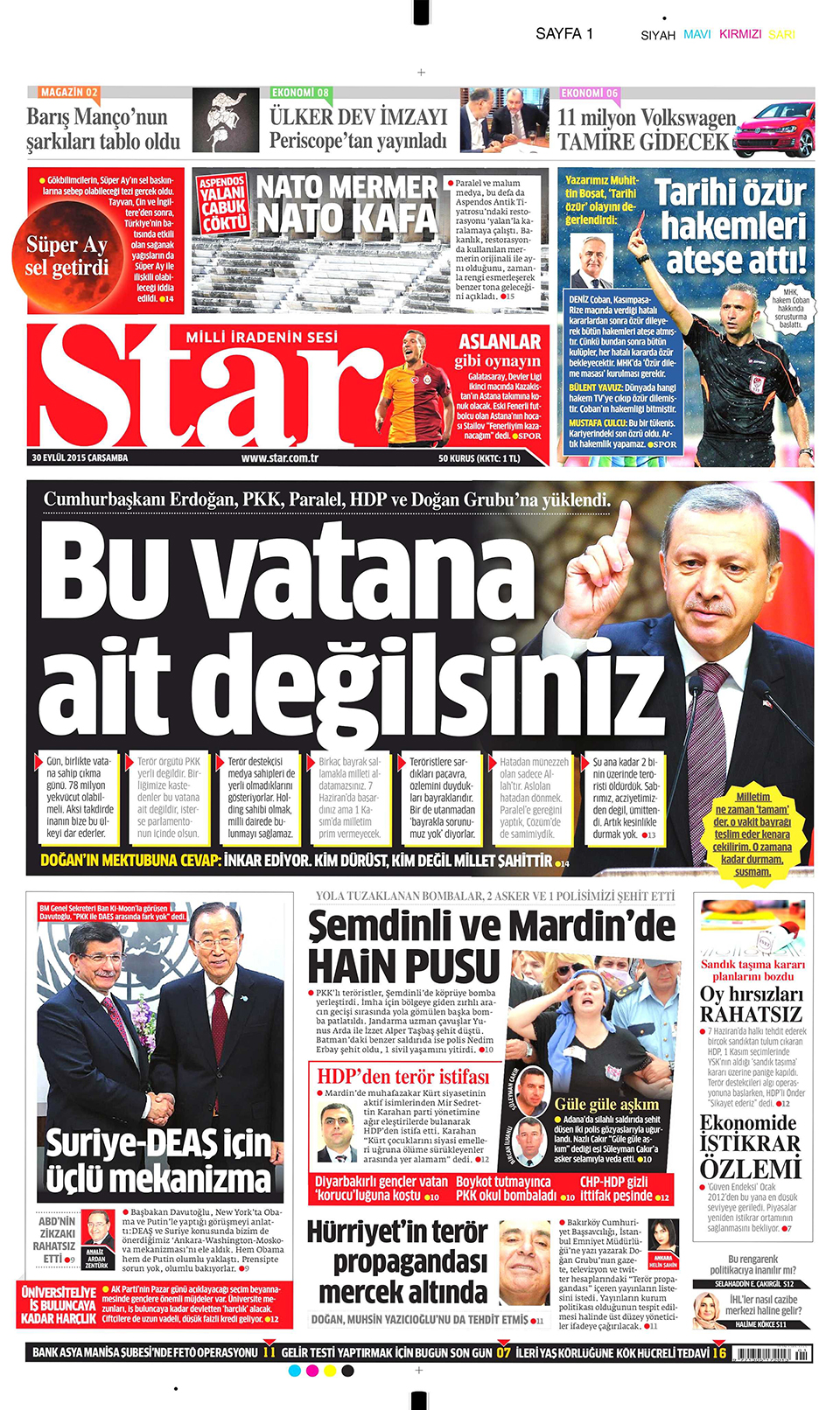 Gazeteler bugün ne yazdı? - 25