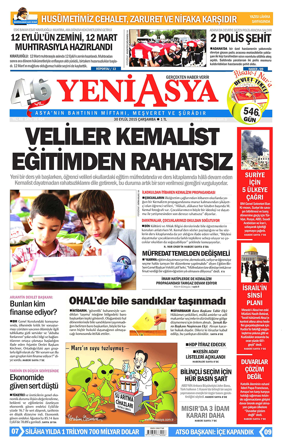 Gazeteler bugün ne yazdı? - 9