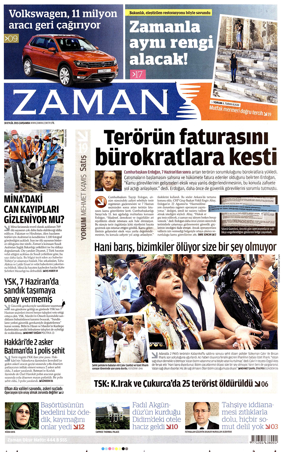 Gazeteler bugün ne yazdı? - 8