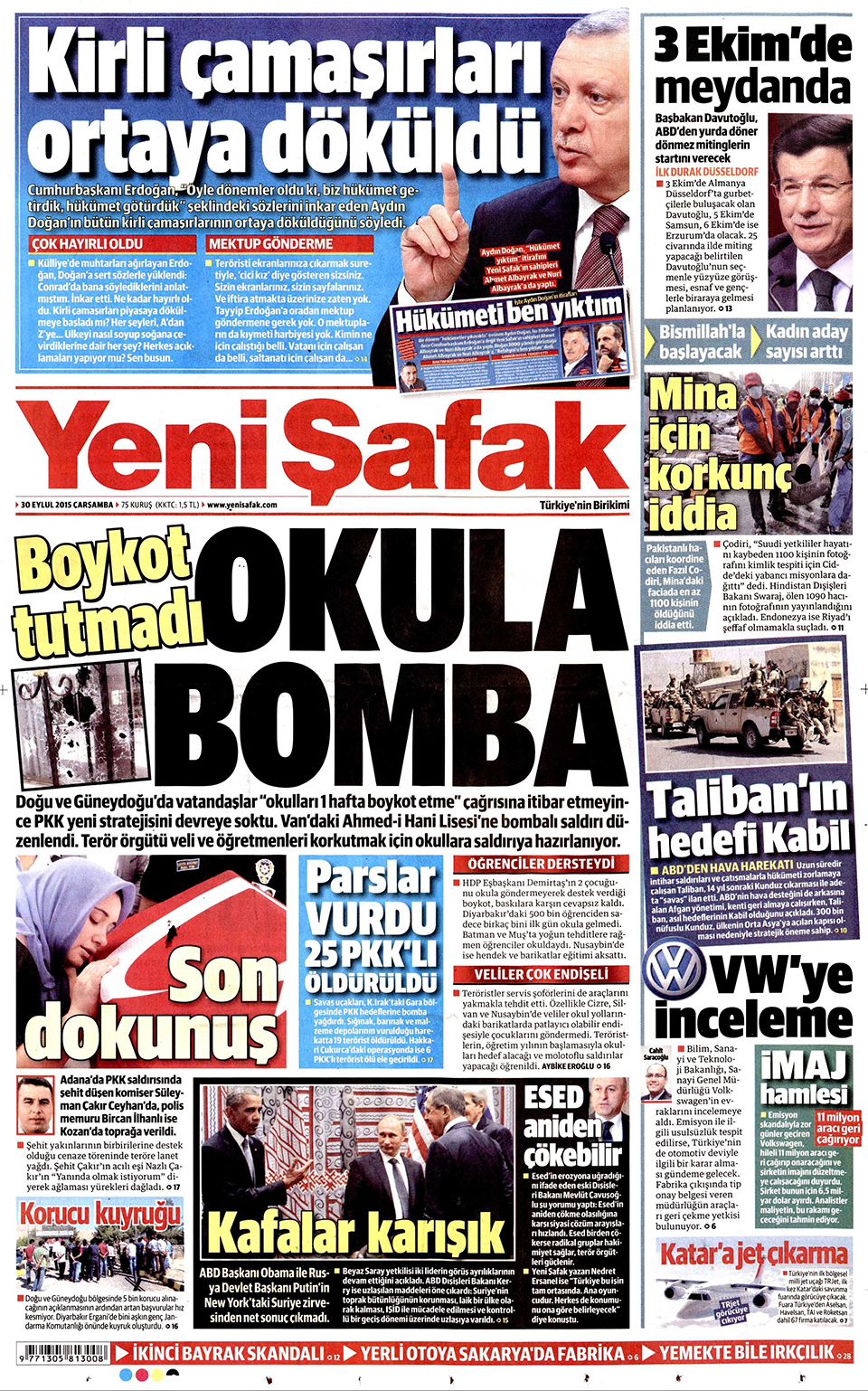 Gazeteler bugün ne yazdı? - 1