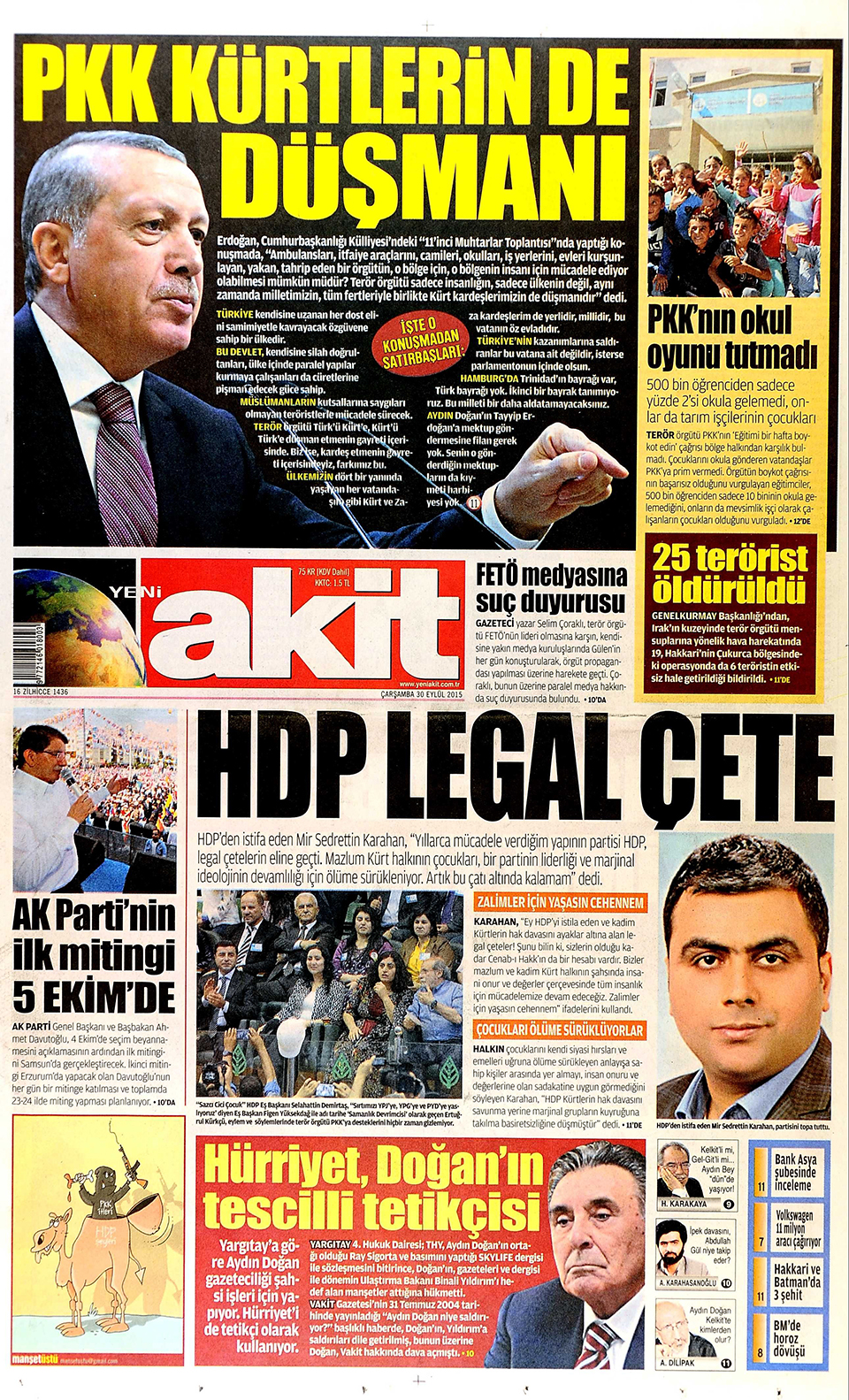 Gazeteler bugün ne yazdı? - 20