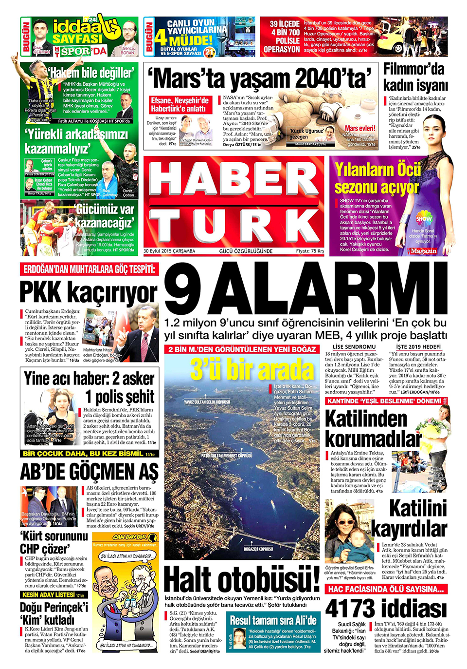 Gazeteler bugün ne yazdı? - 24