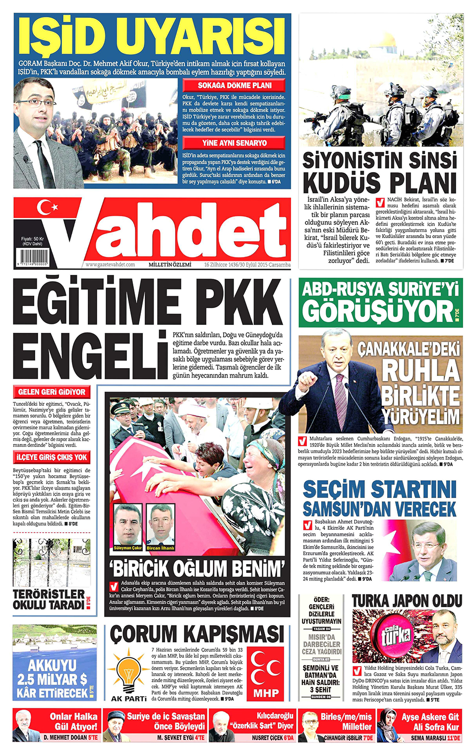 Gazeteler bugün ne yazdı? - 27