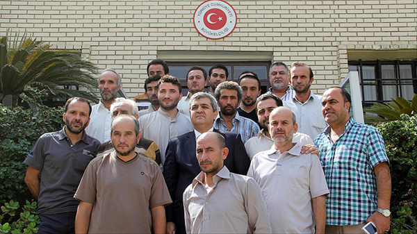 16 Türk işçi serbest bırakıldı - 1